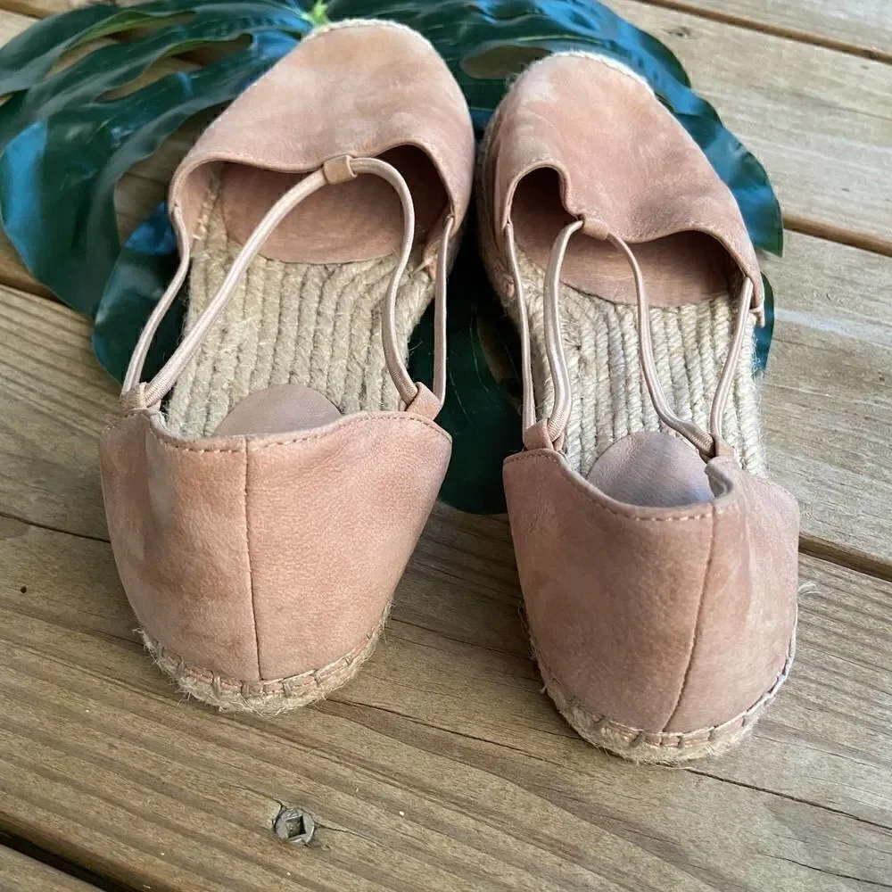 Eileen Fisher Lee d'Orsay Flat Espadrille Sandal